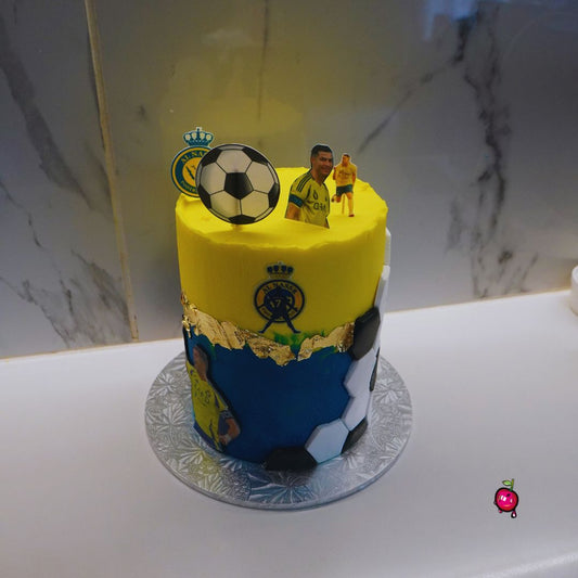 Cristiano Ronaldo & Real Madrid Themed Cake