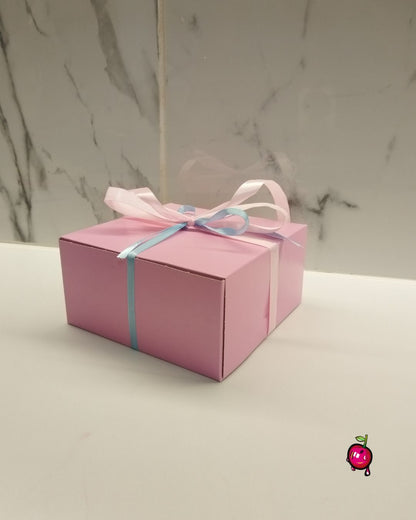 Gender Reveal Bento/Lunchbox Cake