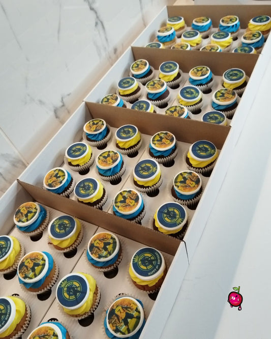 Cristiano Ronaldo Al Nassr Themed Cupcakes