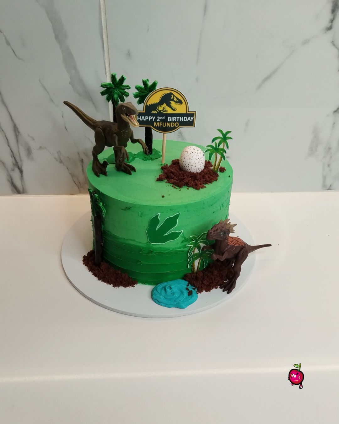 Jurassic Park Birthday Cake