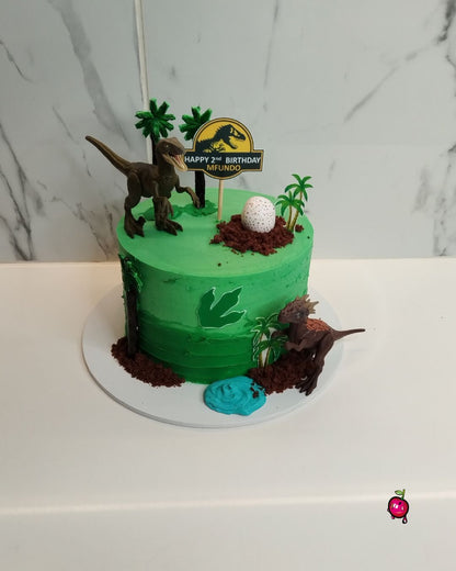 Jurassic Park Birthday Cake