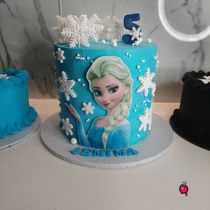 Frozen Elsa Birthday Cake - Let It Go Theme