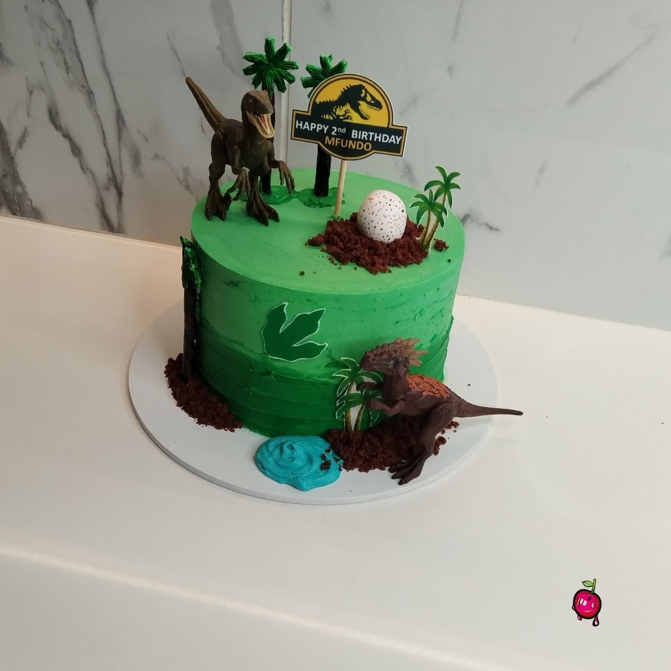 Jurassic Park Birthday Cake