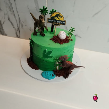 Jurassic Park Birthday Cake