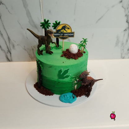 Jurassic Park Birthday Cake