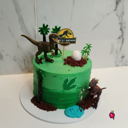 Jurassic Park Birthday Cake