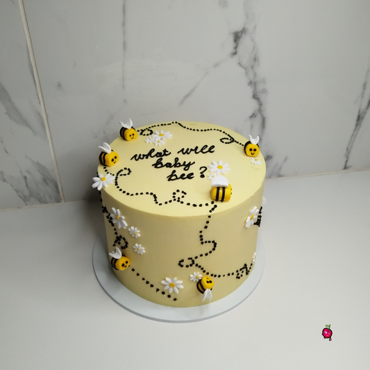 Bee Themed Baby Shower Cake