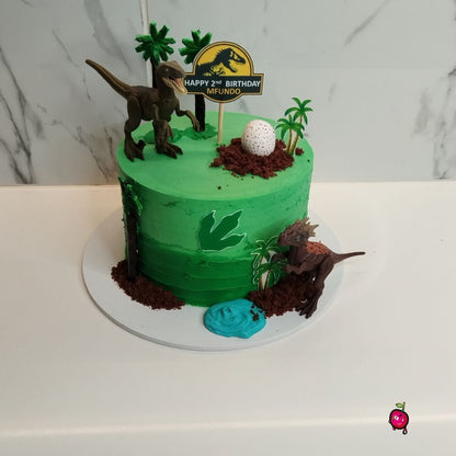 Jurassic Park Birthday Cake