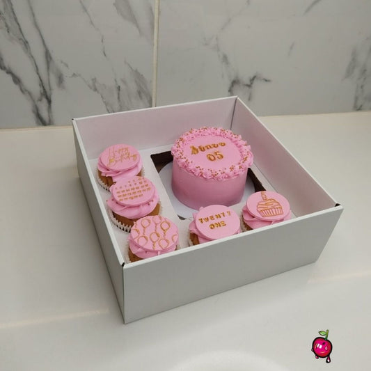 Since 2005 Birthday Box Set with Toppers