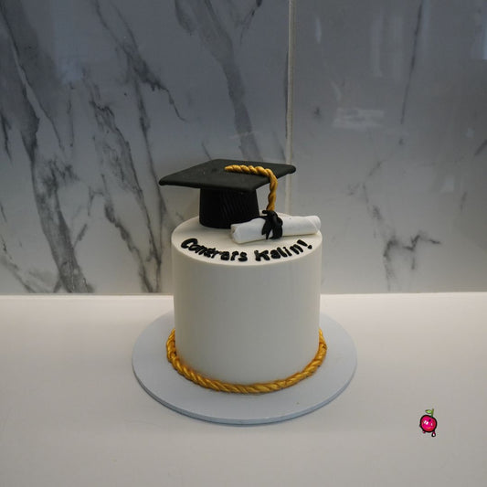 Congrats! Graduation Theme Cake
