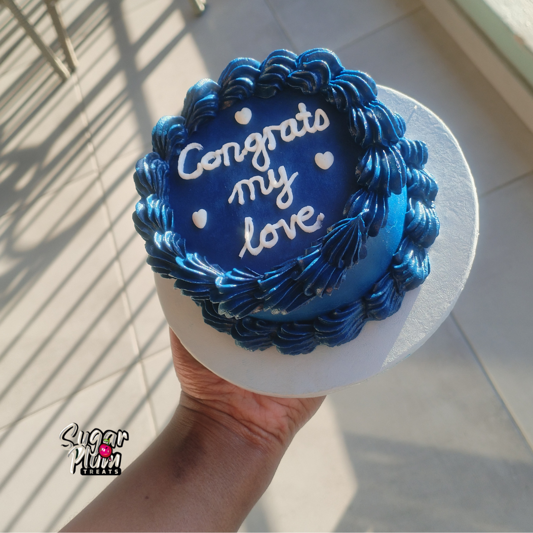 Congrats Love Bento/Lunchbox Cake