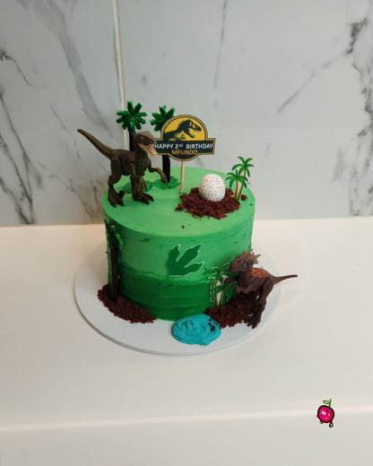 Jurassic Park Birthday Cake