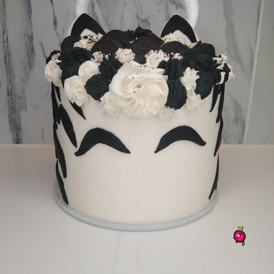 Cute Zebra Birthday Cake