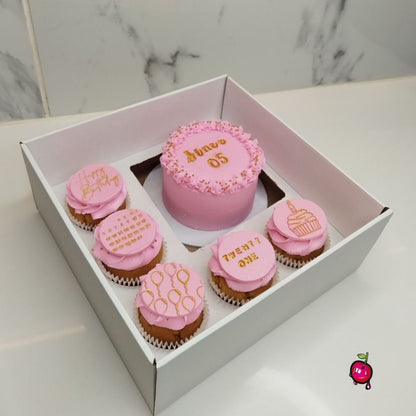 Since 2005 Birthday Box Set with Toppers