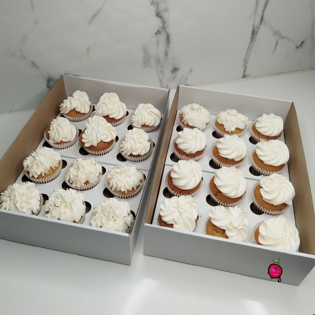 Plain Buttercream Cupcakes