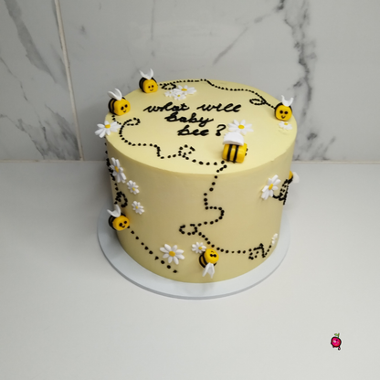 Bee Themed Baby Shower Cake