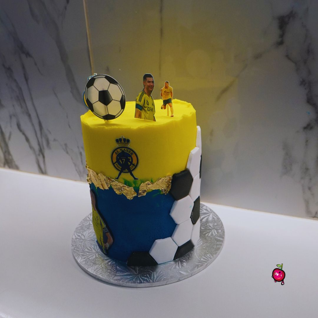 Cristiano Ronaldo & Real Madrid Themed Cake