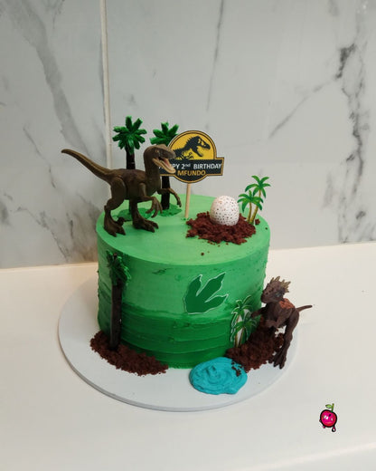 Jurassic Park Birthday Cake