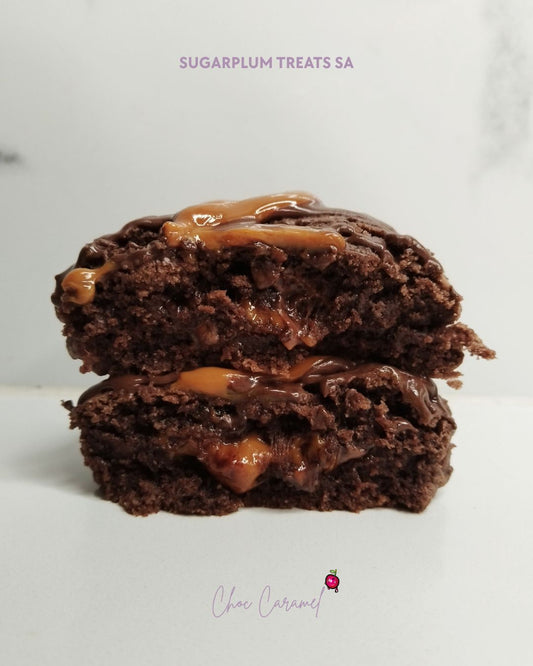 Double Choc Caramel Cookie