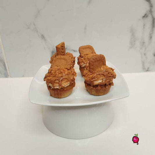 Lotus Biscoff  Mini Cupcakes