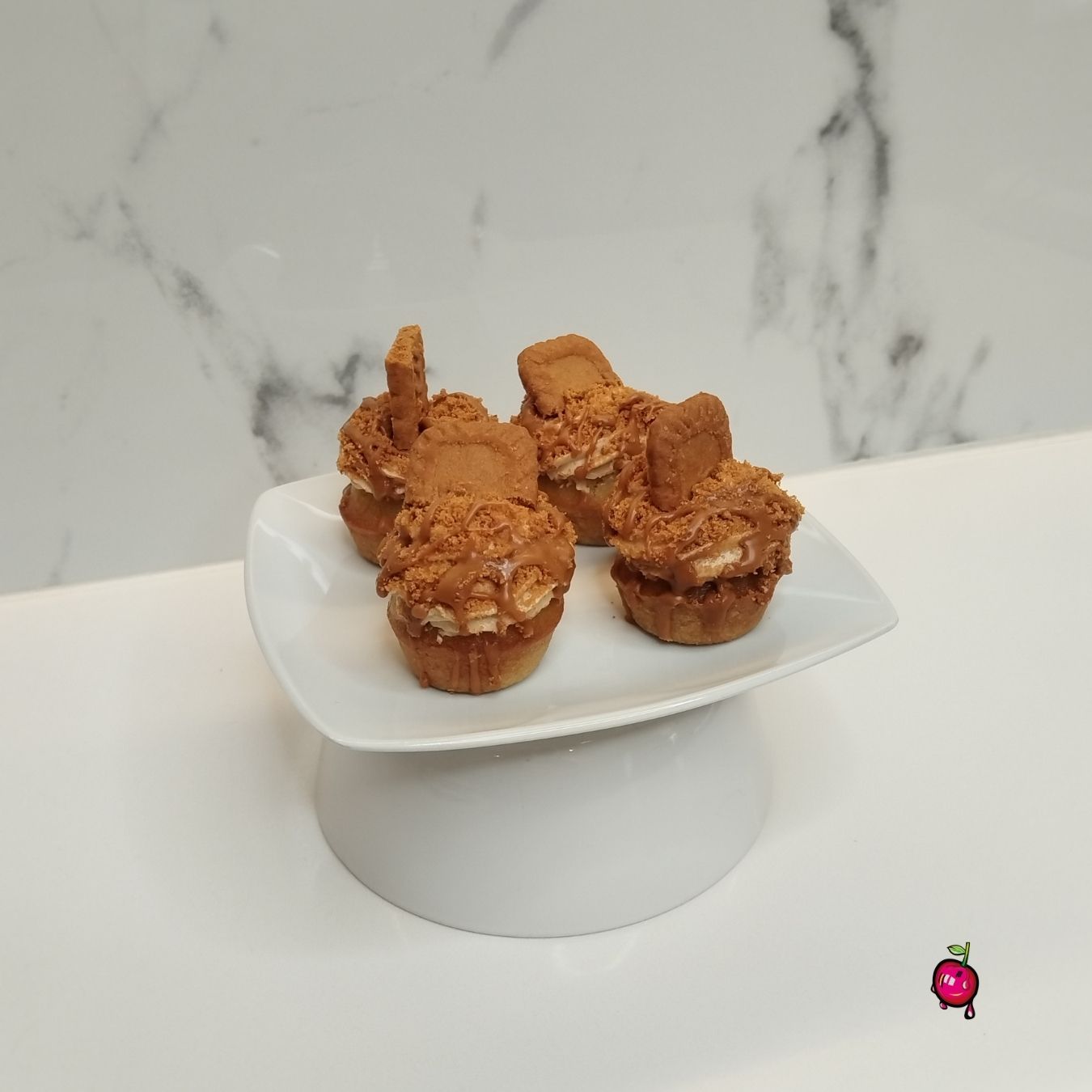 Lotus Biscoff  Mini Cupcakes