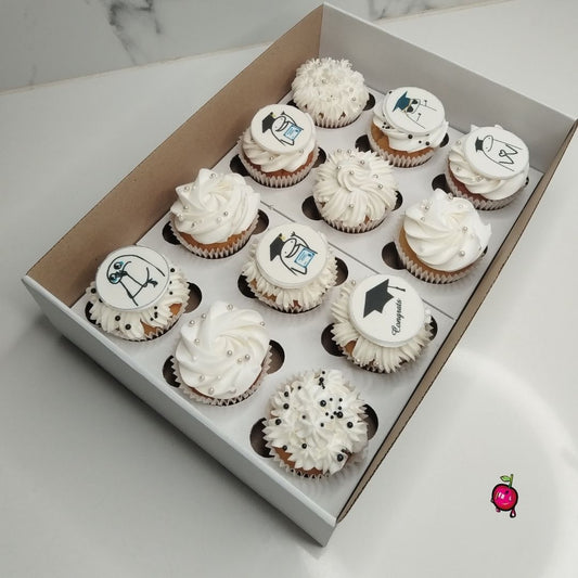 Graduation Themed Cupcakes