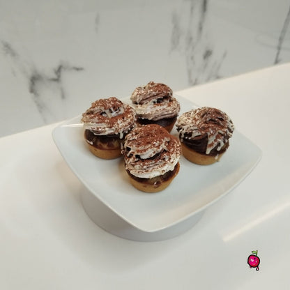 Tiramisu Swirl Mini Cupcakes