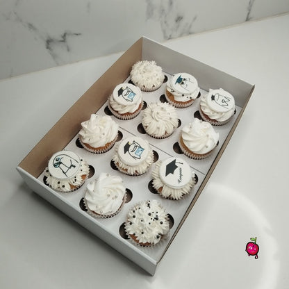 Graduation Themed Cupcakes