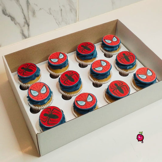 Spiderman Coming Home Cupcakes