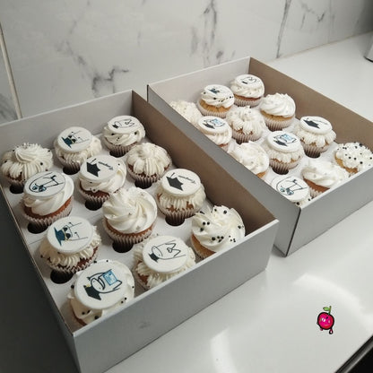 Graduation Themed Cupcakes