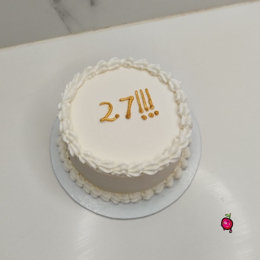 27!!! Birthday Bento Cake