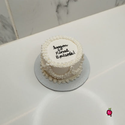 Season 20 Final Episode Vintage Birthday Bento - Lunchbox Cake