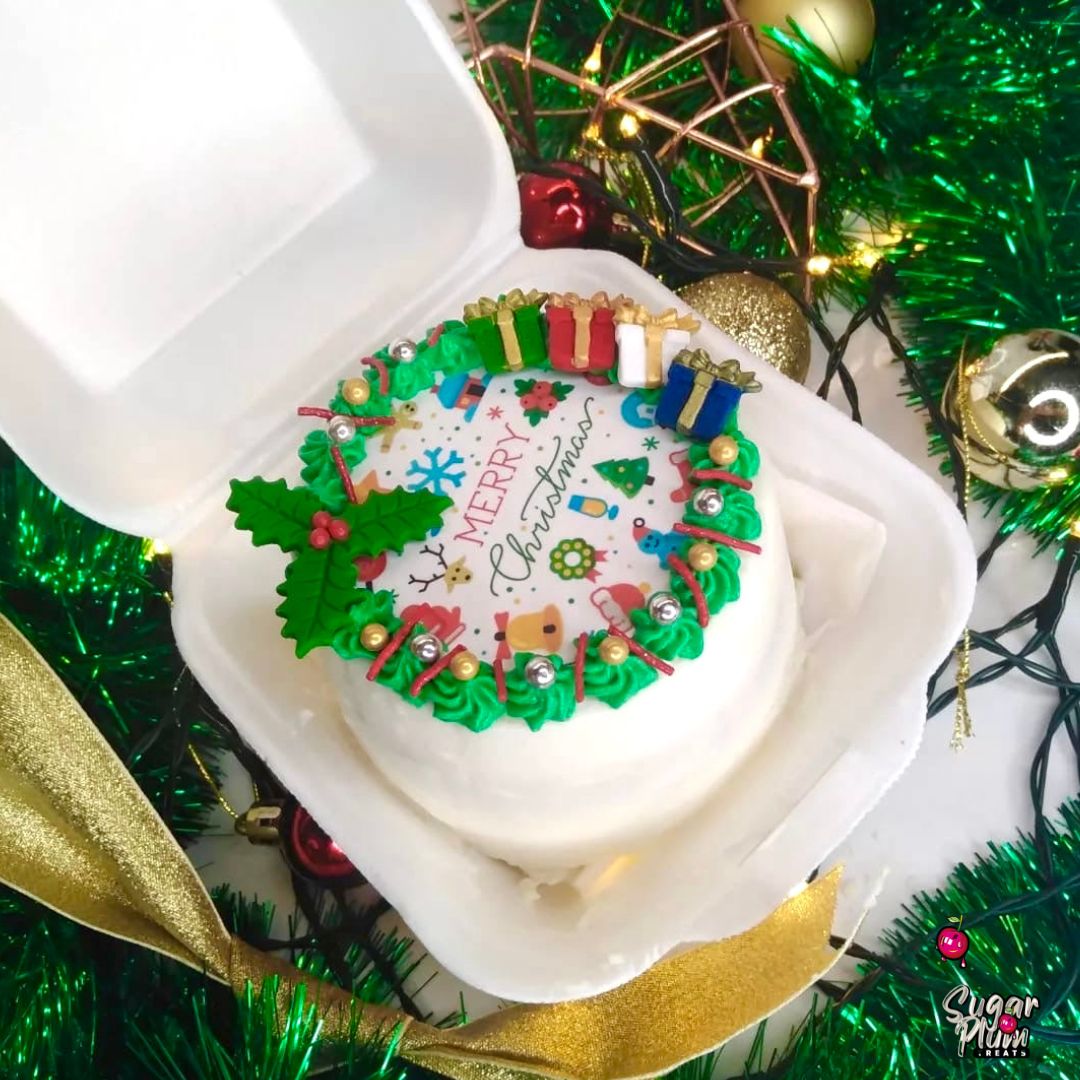 Festive Year Lunchbox Cake