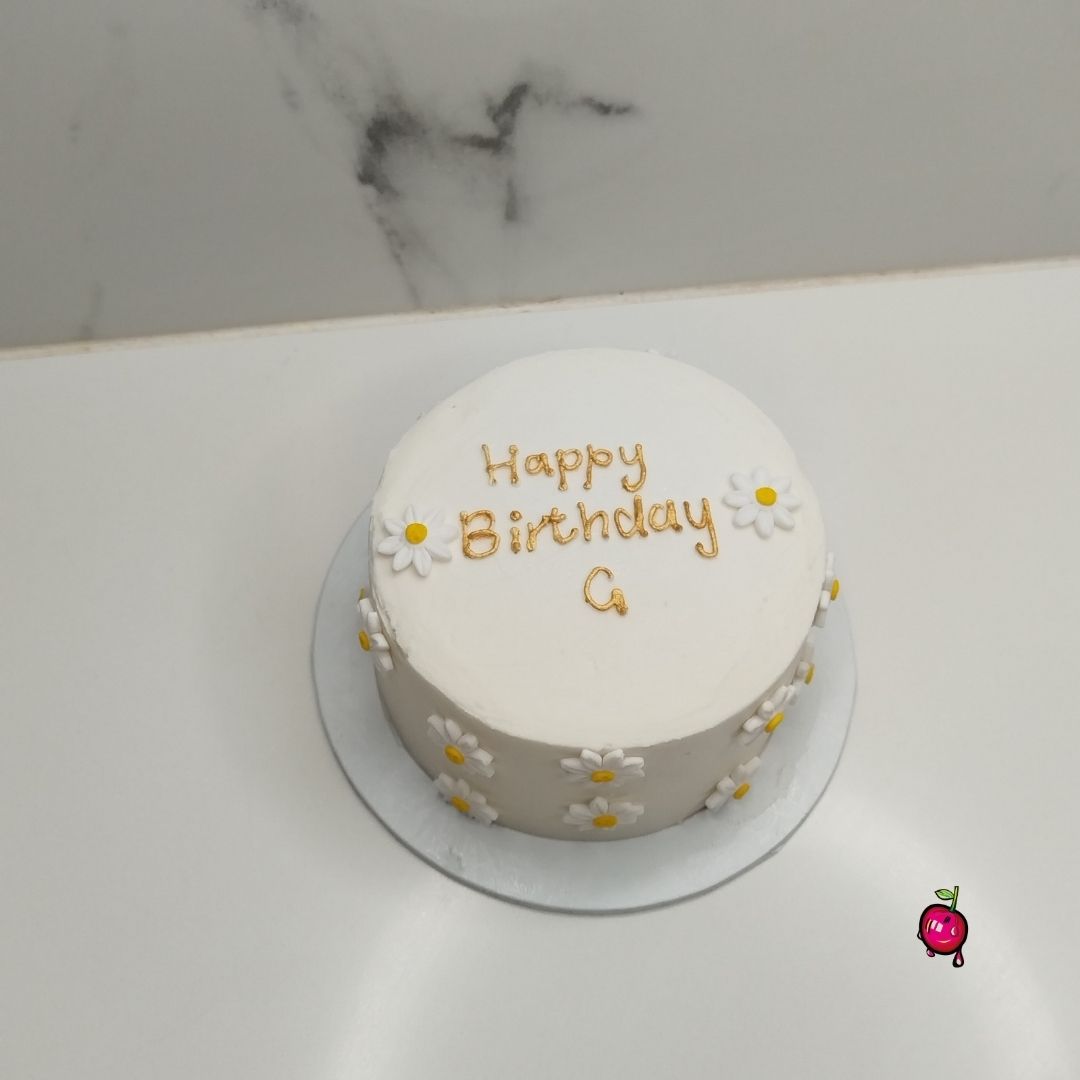 "Happy Birthday G" Bento Cake