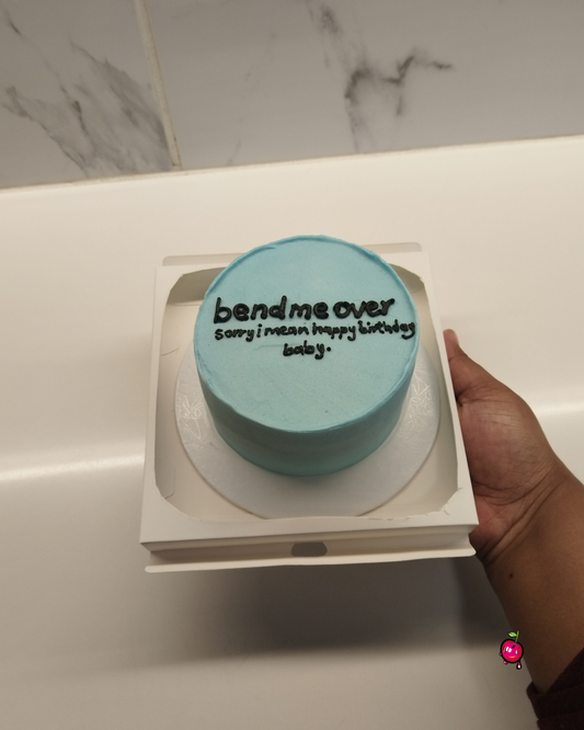 Bend Me Over Bento/Lunchbox Cake