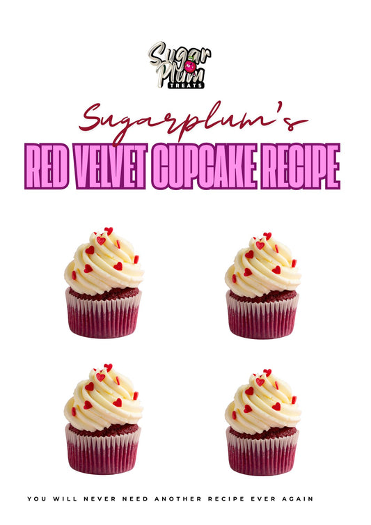 Sugarplum's Original Red Velvet Cupcakes Recipe