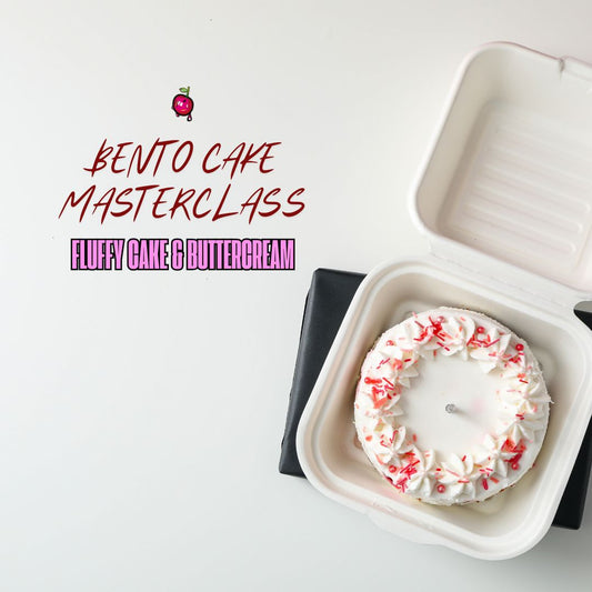 Bento Cake Masterclass: Fluffy and Beautiful Decorated Lunchbox Cakes