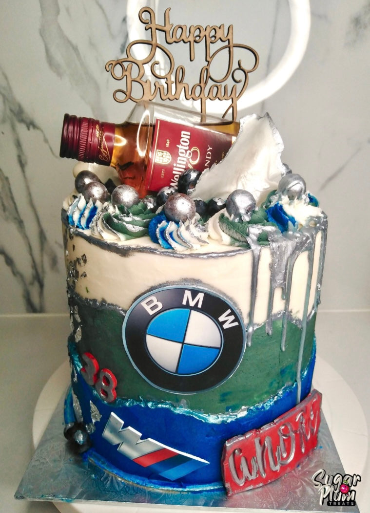 BMW & Other Treats Cake
