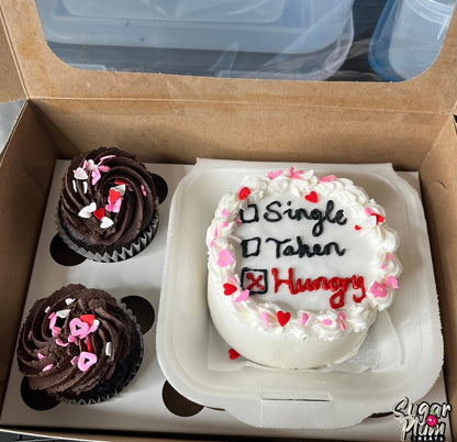 Single, Taken, Hungry Bento & Cupcakes