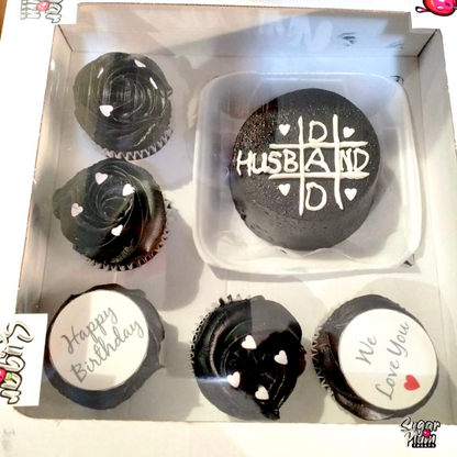 Husband & Dad Bento & Cupcake Box Set