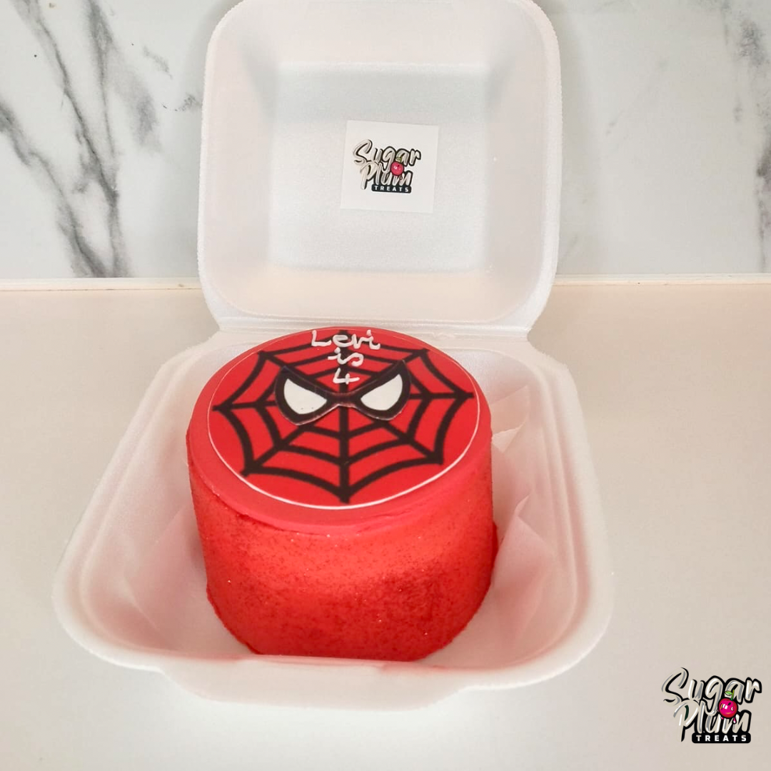 Spiderman Bento- Lunchbox Cake – Sugarplum Treats SA