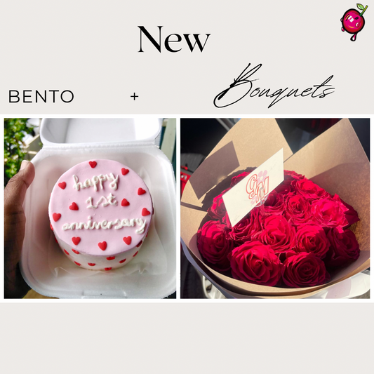Bento & Blooms Bundle (20 Stems)