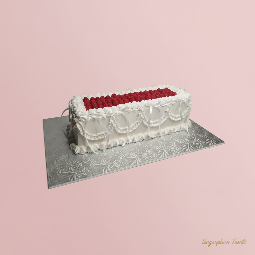 Raspberry Ruffle Cake Mockup 2